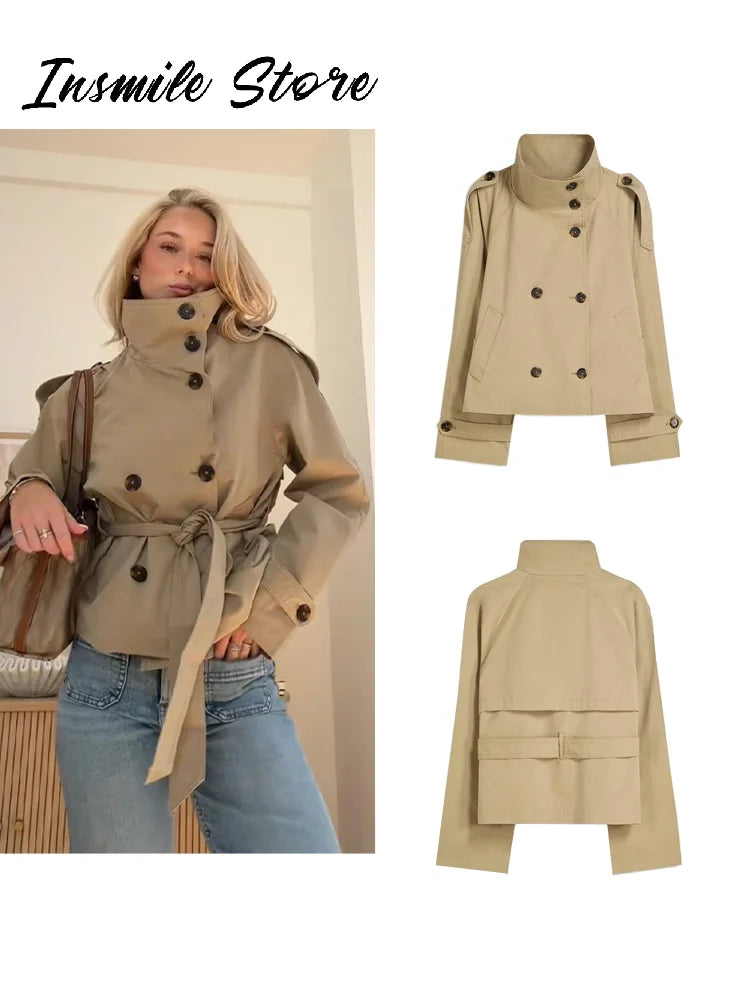 Elegant Women's Trench Coat