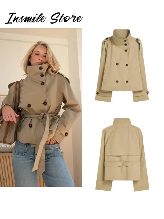 Elegant Women's Trench Coat