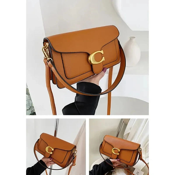 Retro Chic Shoulder Bag