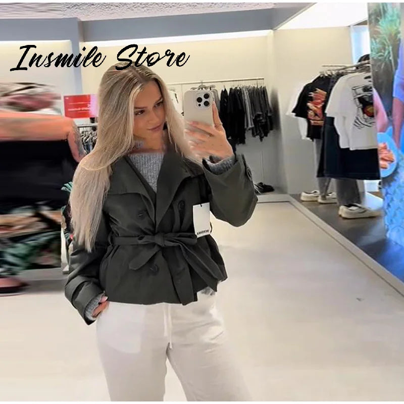 Elegant Women's Trench Coat